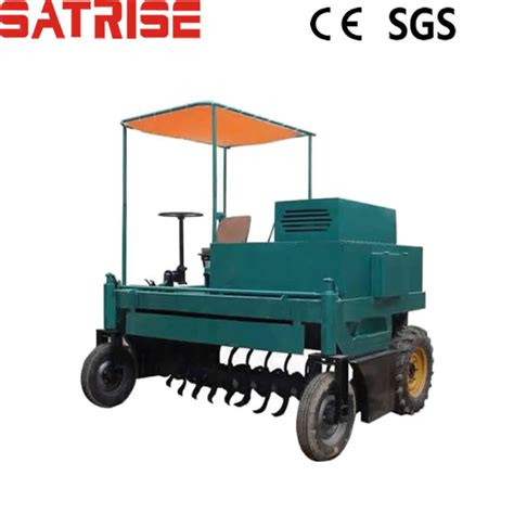 Satrise Automatic Mushroom Compost Turner Machine Production Line With