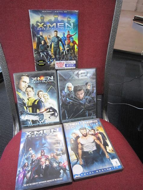 X Men Movie Dvd Lot Pre Owned Etsy