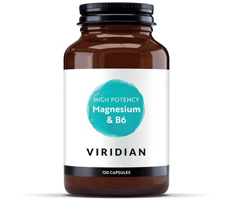 High Potency Magnesium And B6 120 Veg Caps Viridian Available At Modern Herbals