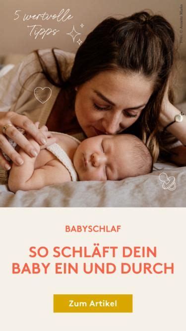 So schläft dein Baby ein und durch Diese 6 Tipps solltest du kennen