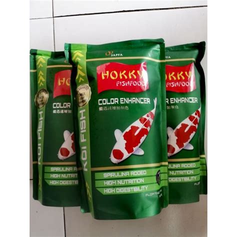 Jual Hokky Color Enhancer Pakan Koi Colour 1kg Shopee Indonesia