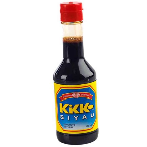 Salsa De Soya Kikko Siyau Sazonador Oriental Botella 160ml Plazavea