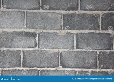 Texture of Concrete Block Wall Stock Image - Image of built, building: 254831597