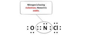 Nocl Lewis Structure In Steps With Images