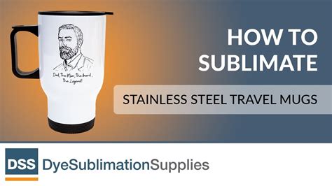 How To Sublimate Stainless Steel Travel Mugs YouTube