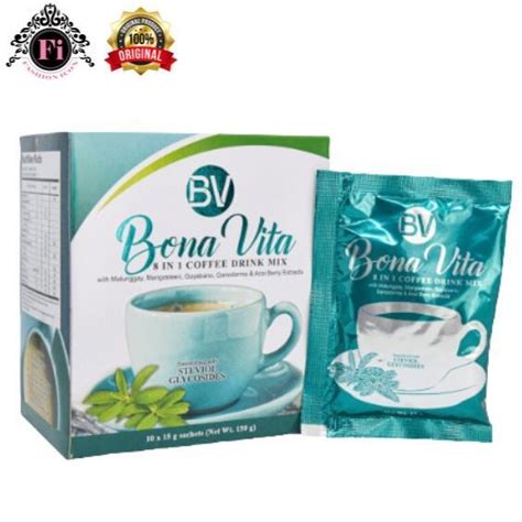 Bona Vita 8 In 1 Coffee Drink Mix 10 Sachets Lazada PH