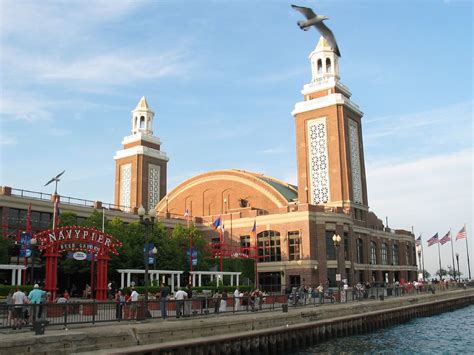 Navy Pier Beer Garden Soumit Flickr