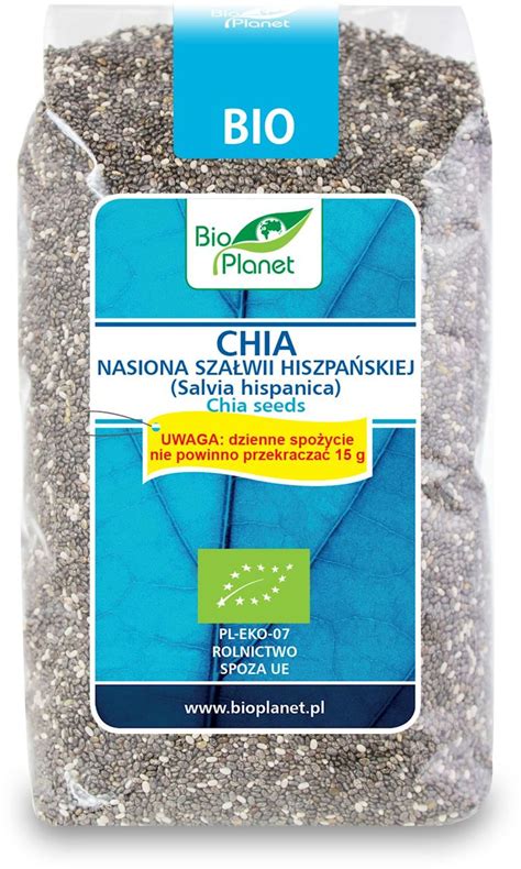 Chia Nasiona Sza Wii Hiszpa Skiej G Bio Planet Allegro Pl