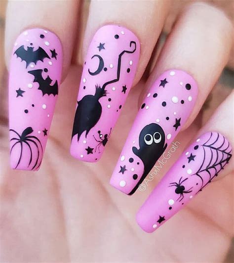 20 Devilishly Halloween Acrylic Nail Designs Must Try In 2022