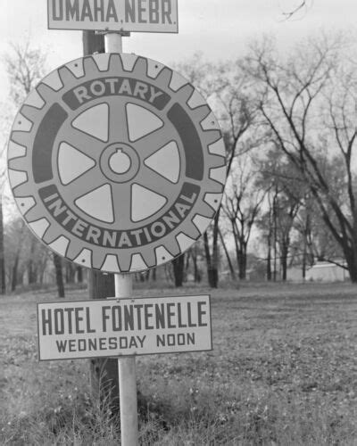 8x10 Rotary International Omaha Nebraska Vintage Old Photo Reprint