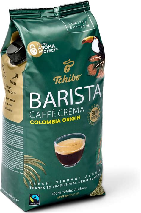 Kawa Tchibo Barista Caffe Crema Colombia Kawa Ziarnista 1kg Ceny I