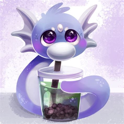 210019 Safe Artist Tsaoshin Dratini Fictional Species Feral Nintendo Pokémon Ambiguous