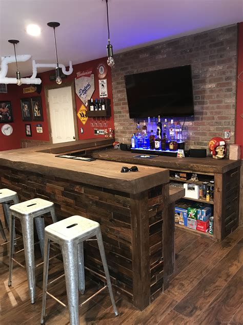 bar ideas for man cave