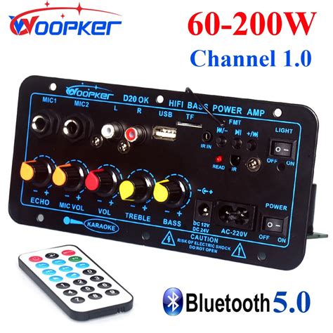 Woopker D Bluetooth Amplifier Board W Subwoofer For Home