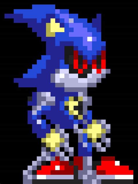 Sonic 3 styled Metal Sonic by SkullTheHedgehogBoi on DeviantArt