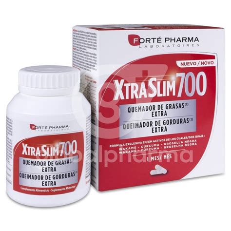 Forté Pharma XtraSlim 700 Quemador de Grasas 120 Cápsulas