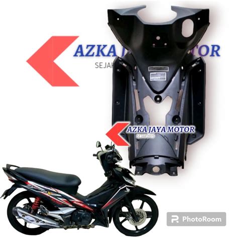 Jual ECERAN FULL BODY SUPRA X 125 FI 2014 2019 HITAM GLOSSY SUPRA