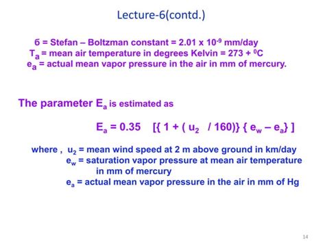 Lecture 6 Ce 1005 Irrigation And Flood Control By Rabindra Ranjan Saha