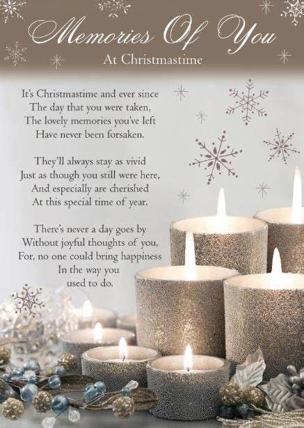 Loving Memory Christmas Graveside Memorial Card Christmas Message 6