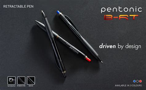 Pentonic B RT 0 7mm Retractable Ball Point Pen Blister Pack Black Ink