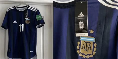 Así Sería La Camiseta Suplente De La Selección Argentina Para Qatar 2022