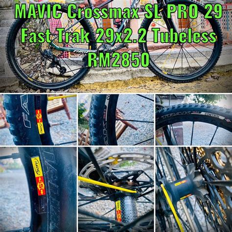 Mavic Crossmax SL Pro 29 Sports Equipment Bicycles Parts Bicycles