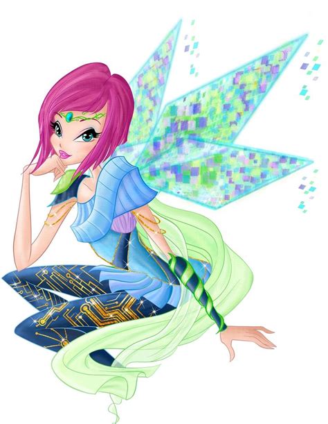 Tecna Bloomix Render By Bloomsama On DeviantArt Bloom Winx Club Cute