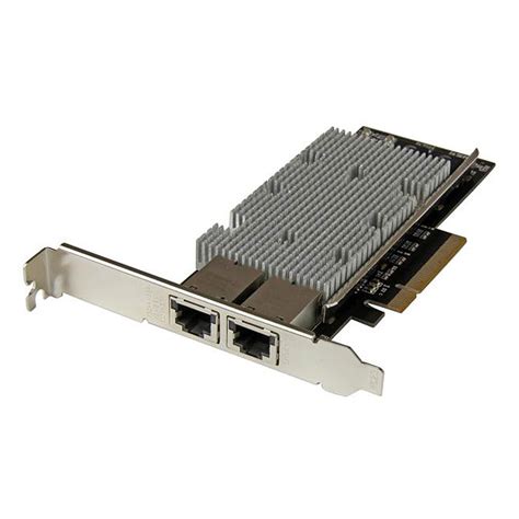 StarTech Carte réseau PCI Express à 2 ports RJ45 10GBase T Carte