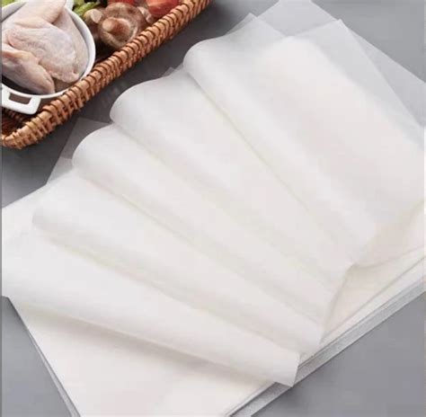 Food Grade Greaseproof Glassine Silicone Paper Parchment Paper China