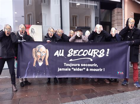 Mobilisation Contre Le Suicide Assist Dans Villes De France