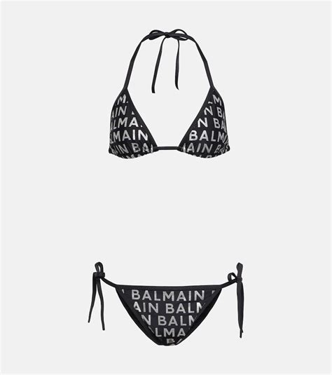 Balmain Logo Bikini Multicoloured Editorialist