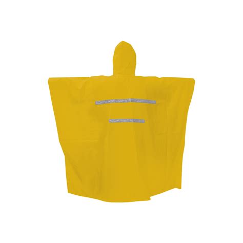 PONCHO IMPERMIABLE MR SEGURIDAD DZ1003 R CON REFLEJANTE UNITALLA 125 X