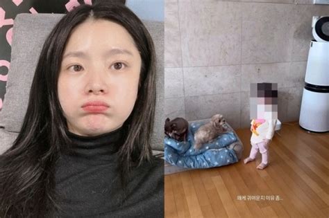 이혼 후 양육권 가진 벤91년 딸 품에 안고 “우리 둘 사랑해”