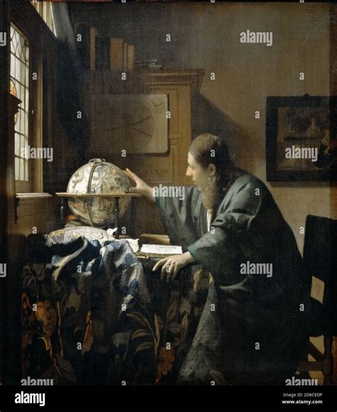 Título El Astrónomo Creador Johannes Vermeer Fecha 1668 Medio Óleo Sobre Lienzo Dimensiones