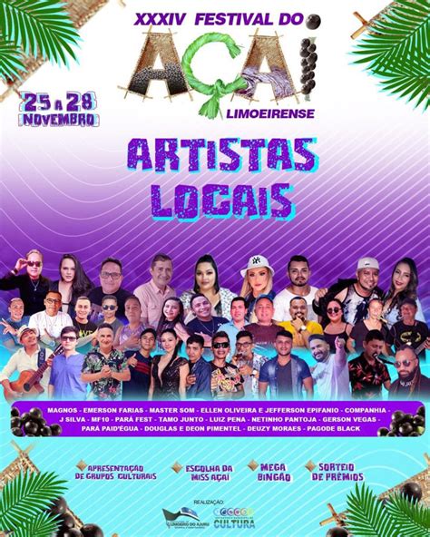 Prefeitura De Limoeiro Do Ajuru Apresenta Artistas Locais Da XXXIV