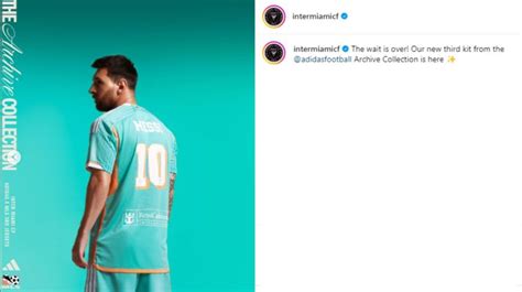 Cuánto Sale La Nueva Camiseta Del Inter Miami Que Presentó Lionel Messi 442