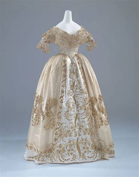 Russia Silk Evening Dress Of Grand Duchess Maria Nikolaevna Of