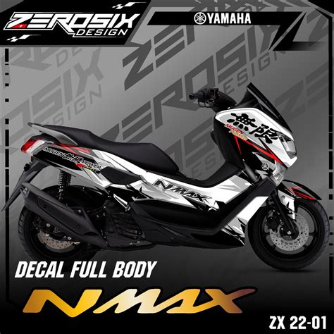 Jual Decal Sticker Yamaha Nmax 155 Old Fullbody 2015 2019 Desain