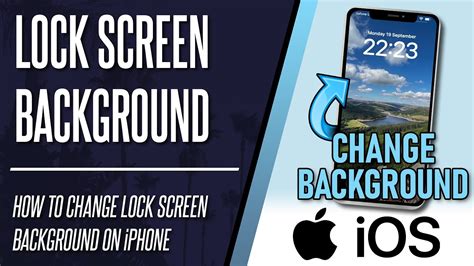 How To Change Lock Screen Background On Iphone Ios 16 Youtube