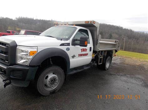 2014 Ford F-550 Dump Truck For Sale, 69,000 Miles | Troy, PA | 61518611 ...