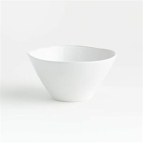 Marin White Melamine Bowl Crate And Barrel Uae