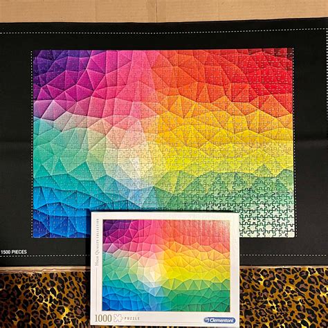 Clementoni 1,000 Piece Art Gradient Puzzle : r/Jigsawpuzzles