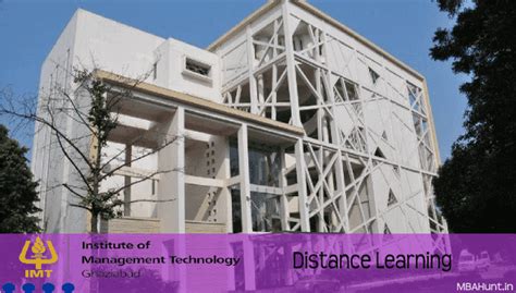 Imt Ghaziabad Distance Mba 2023 Courses Fee Admission And Ranking