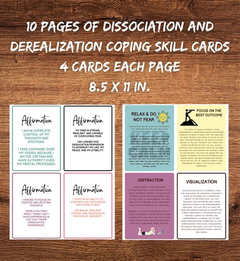 Dissociative Identity Disorder Did Dissociative Experience Cards