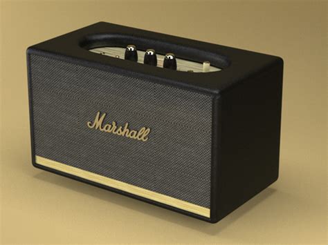ArtStation - Marshall Bluetooth Speaker