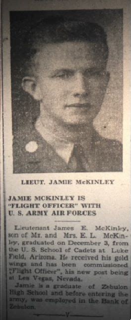 Maj James Edward McKinley (1919-1997) - Find a Grave Memorial