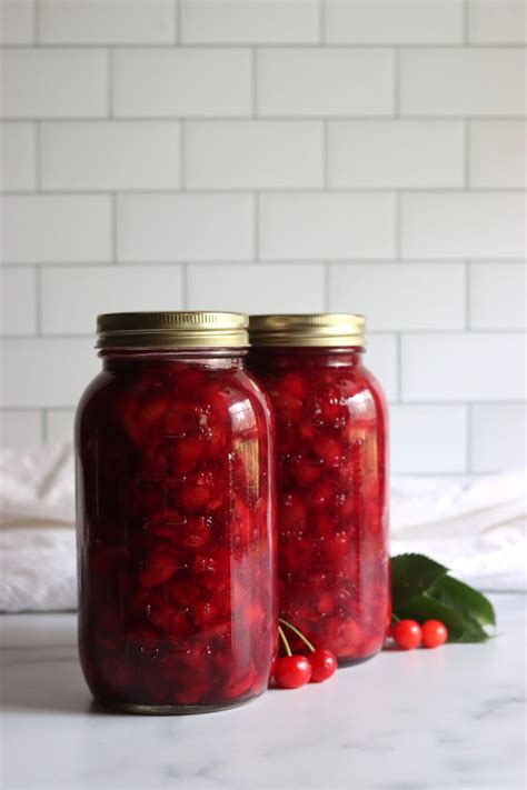 Canning Cherry Pie Filling Creative Canning