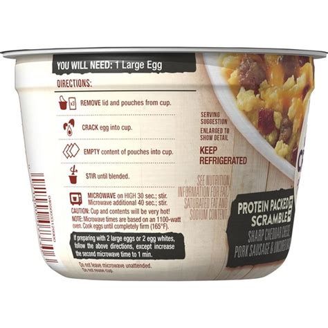 Just Crack An Egg Protein Packed Scramble Kit Breakfast Bowls Oz