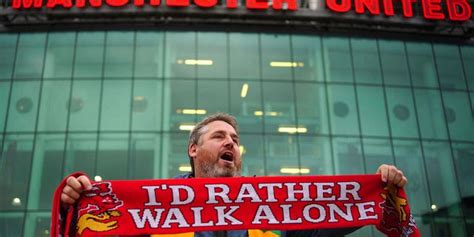 Furious Manchester United fans protest ownership ahead of Liverpool ...