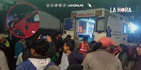 Huancabamba Tres Heridos En Accidente En La Perla Fueron Trasladados